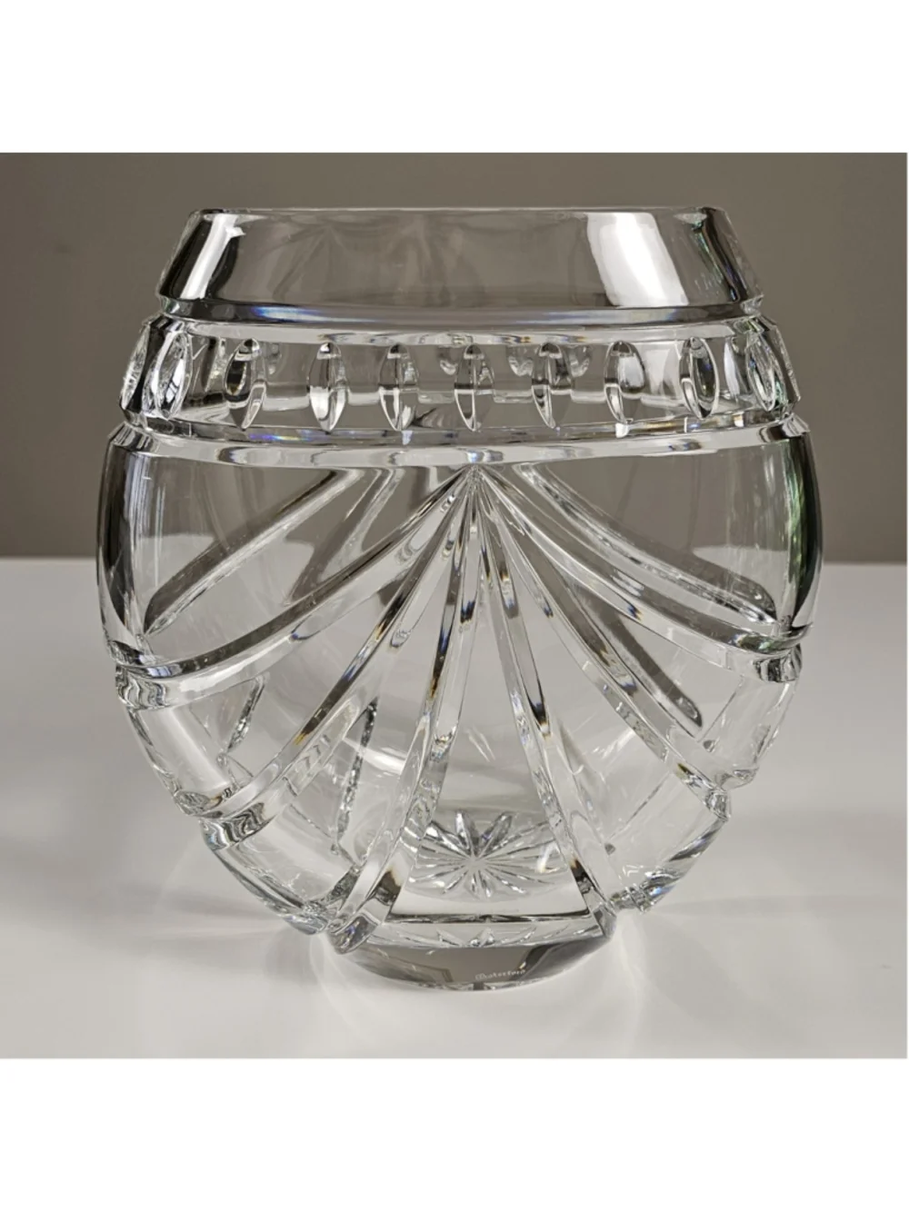 Waterford Crystal Overture Rose Vase 7.5